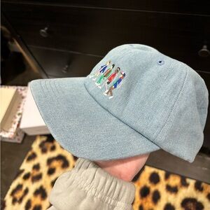 Stranger Things Blue Baseball Cap with Embroidered Design